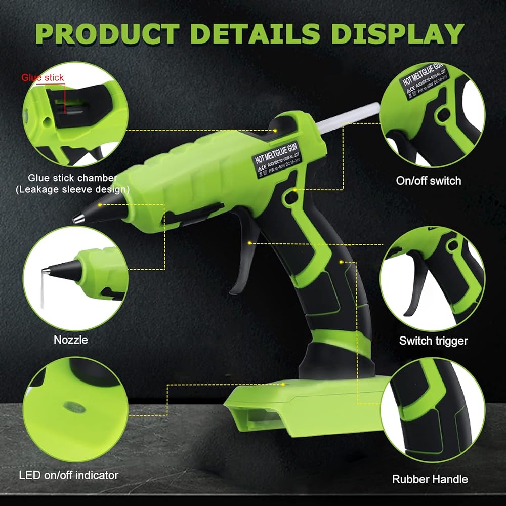 Cordless Hot Melt Glue Gun for - Black+Decker Tool 20V Max review and price