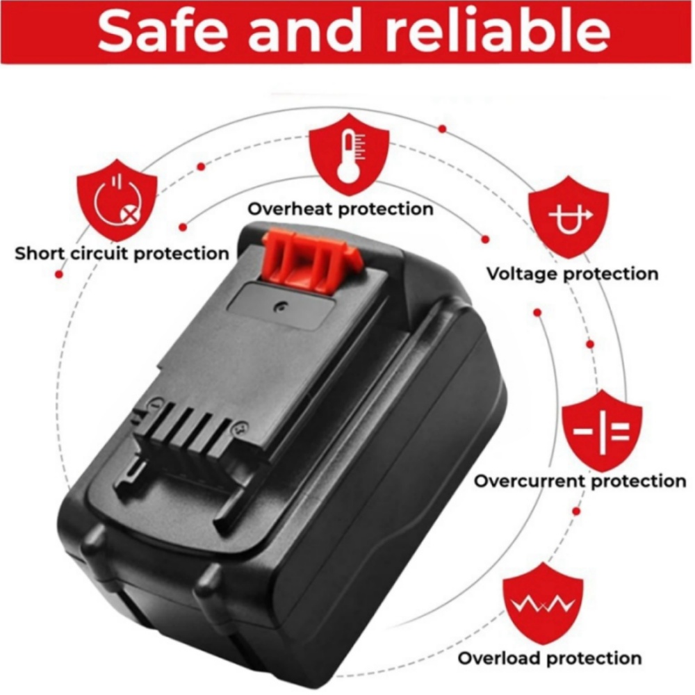 Long Runtime 20V 8000mAh 8.0Ah - Black+Decker Tool 20V Max review and price